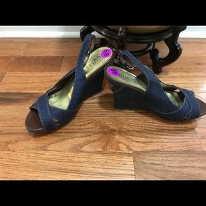 Guess Denim Wedges